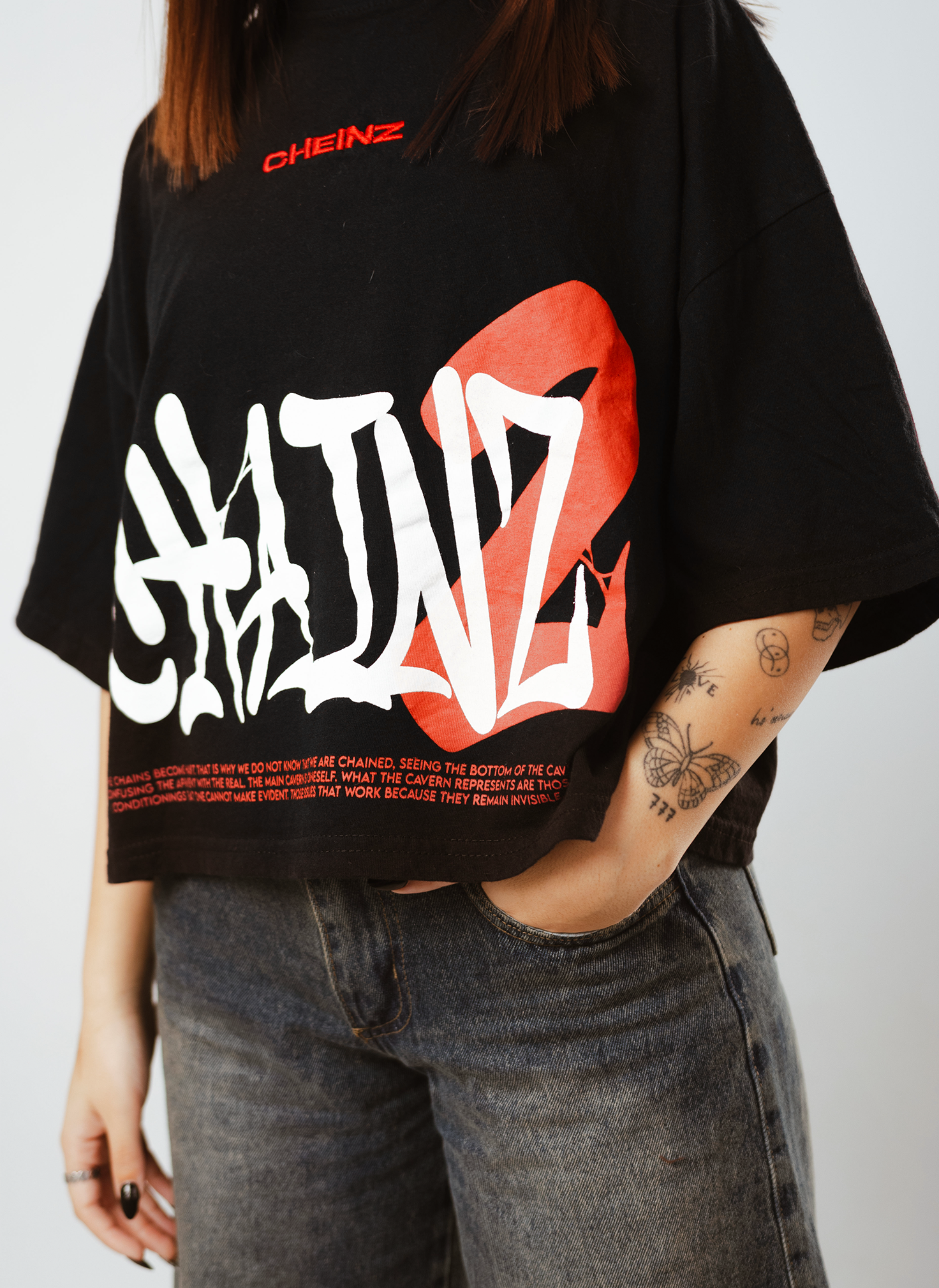 BOXY CUELLO ALTO DOBLE CADENA - Image 2